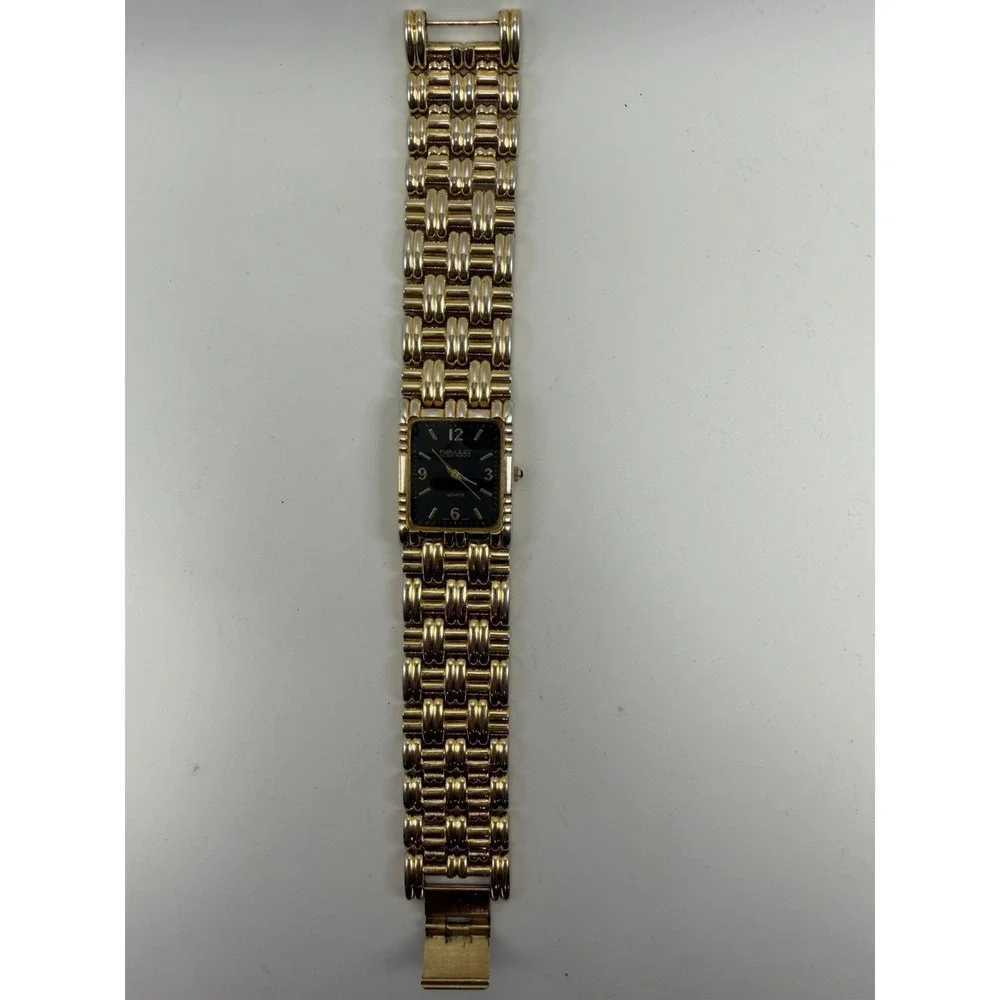 Embassy MBS518 New Battery‎ Mens Tank Watch 27MM 7.75